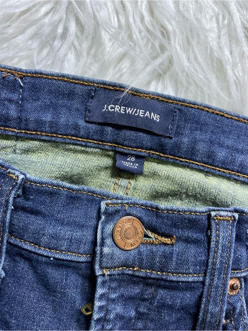 J Crew 8” Toothpick Skinny Jeans - Picture 2 of 5